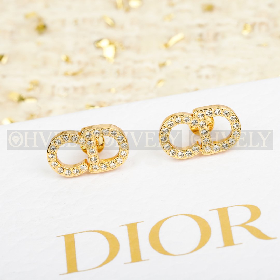 디올 Dior CD Icon 이어링 (골드)